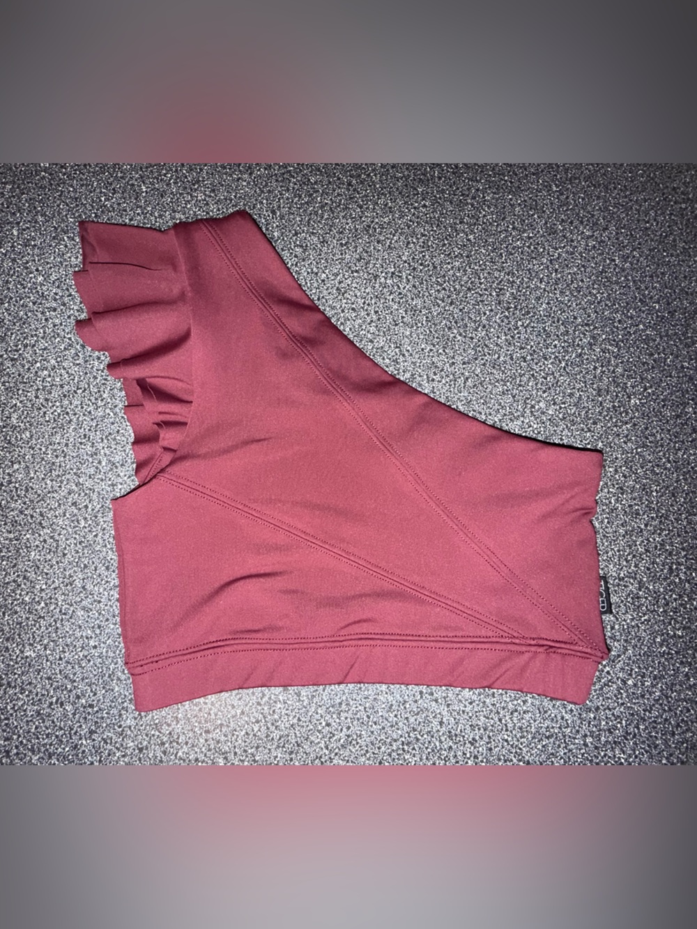 Tiger Friday Dance Bra Crop Top Red Size Adult Small